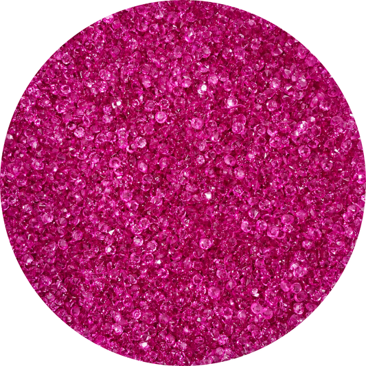 Fuchsia | Diamond Rhinestone | 100g Bag