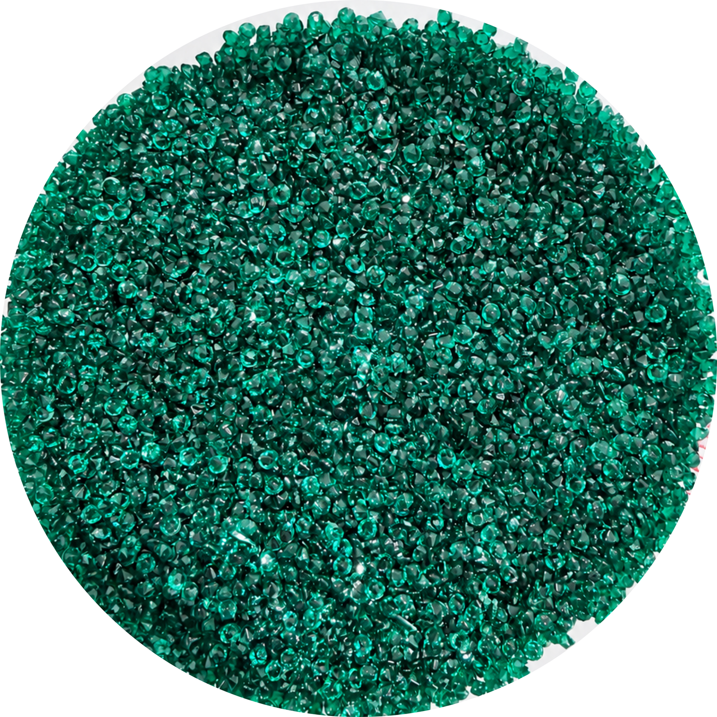 Emerald Green | Diamond Rhinestone | 100g Bag