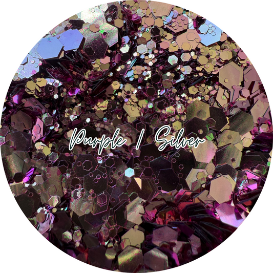 Shadow Blossom | Colour Shifting | Chunky Glitter | 50g Shaker