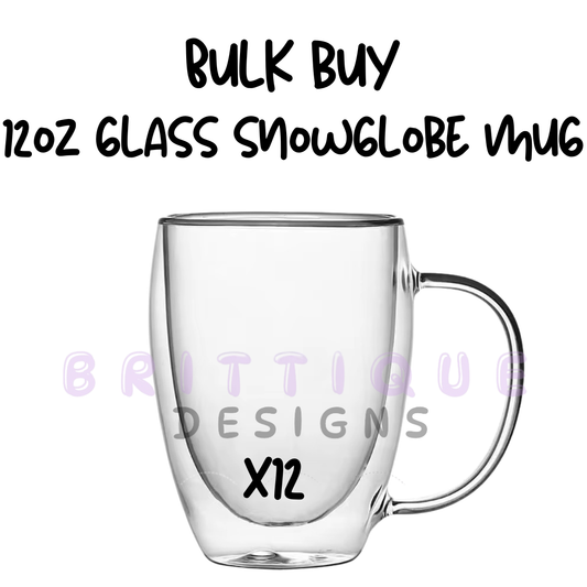 BULK BUY | 12oz Snowglobe Mugs