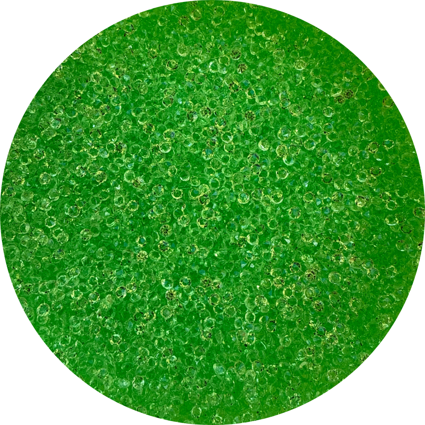 'Dark Green' Diamond Rhinestone