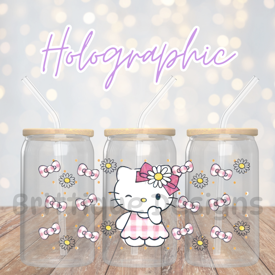 16oz Holographic UV DTF Wrap #22