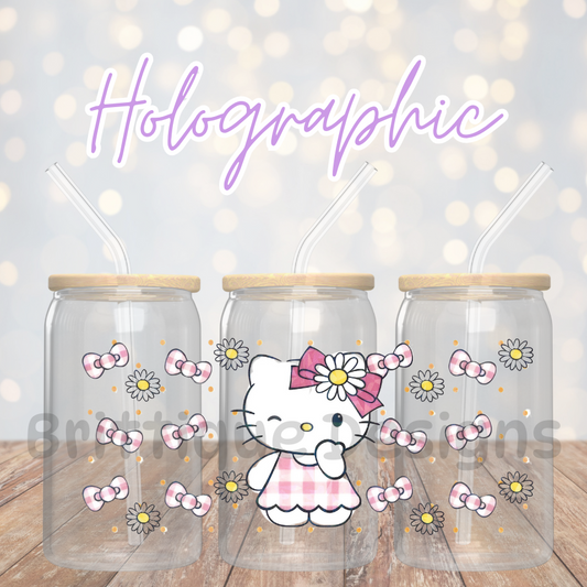 16oz Holographic UV DTF Wrap #22