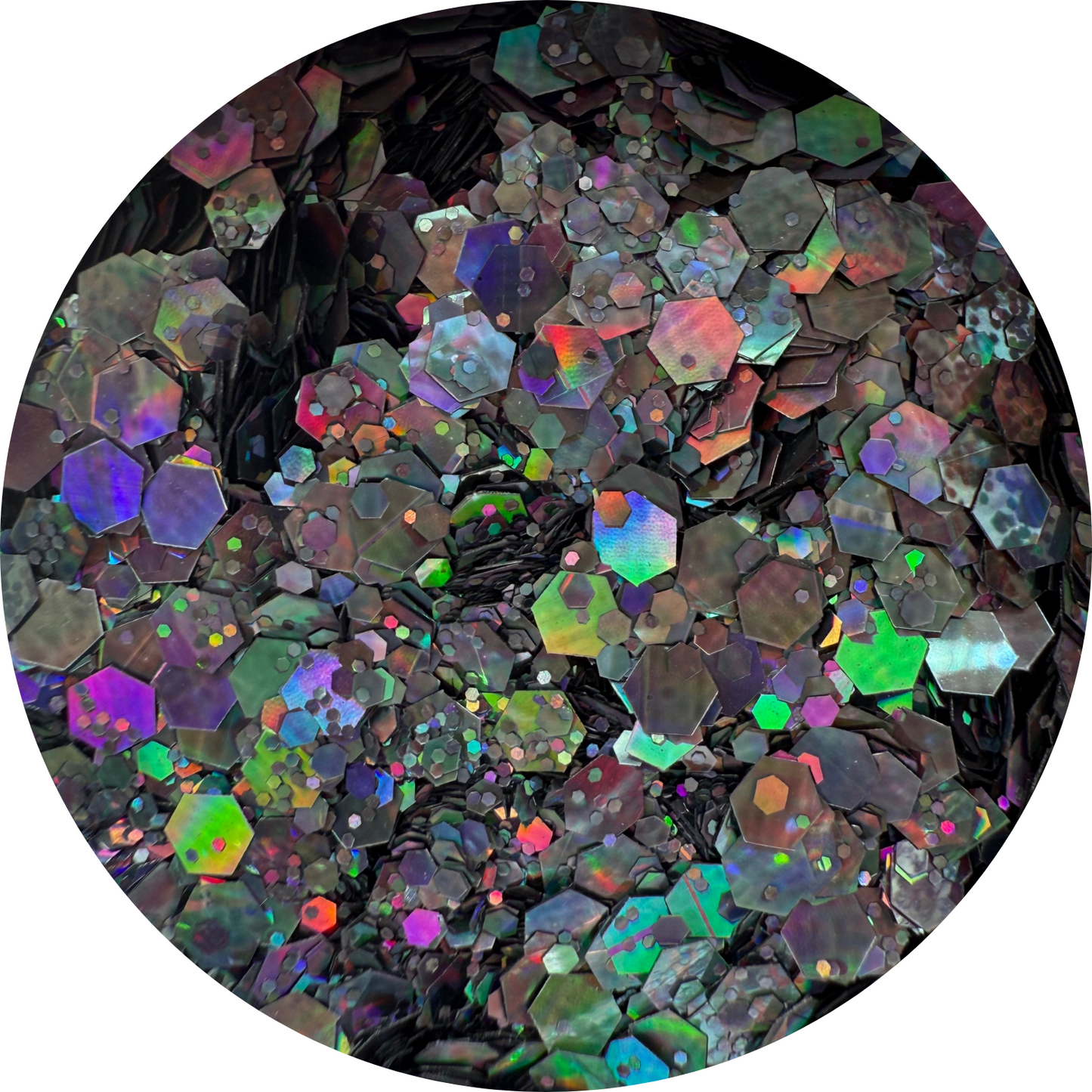Midnight Sparkle | Holographic | Chunky Glitter | 50g Shaker