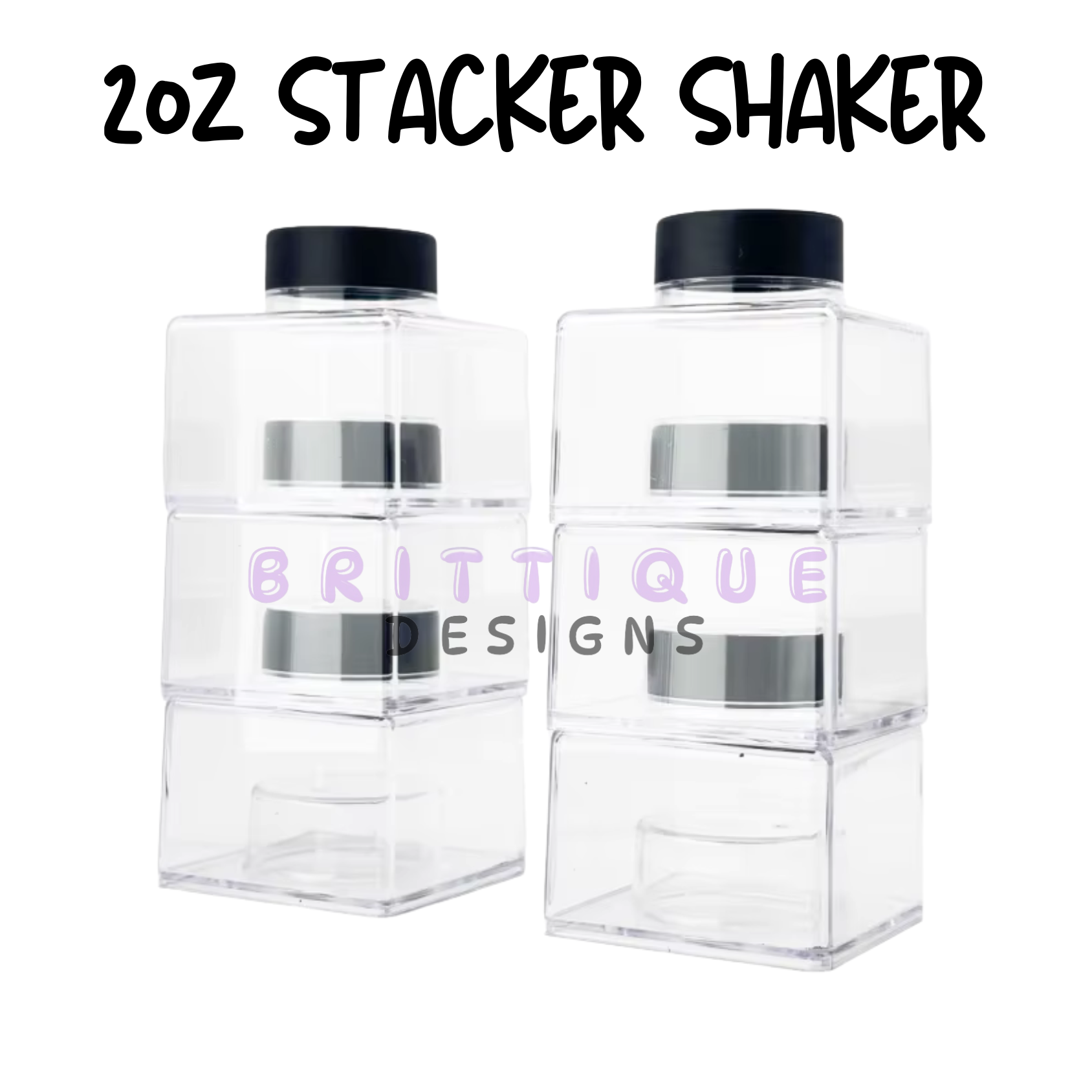 Stackable Glitter Shakers | Storage for Glitter, Rhinestones & Craft S ...