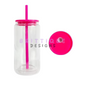 16oz Acrylic Snow Globe Tumbler | Blank