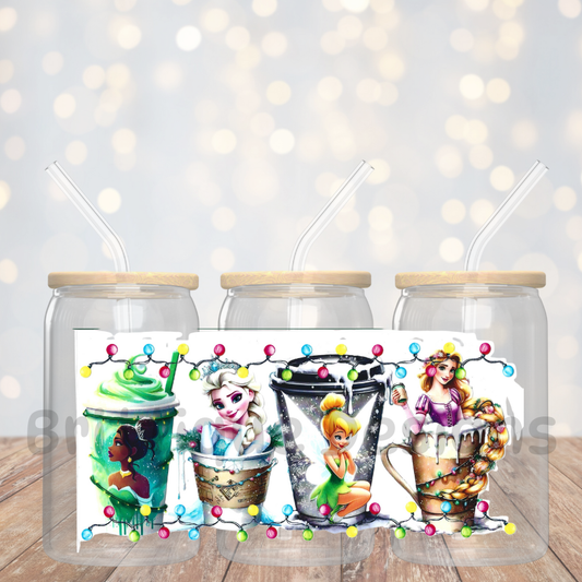 16oz Double Sided UV DTF Wrap #275 Christmas