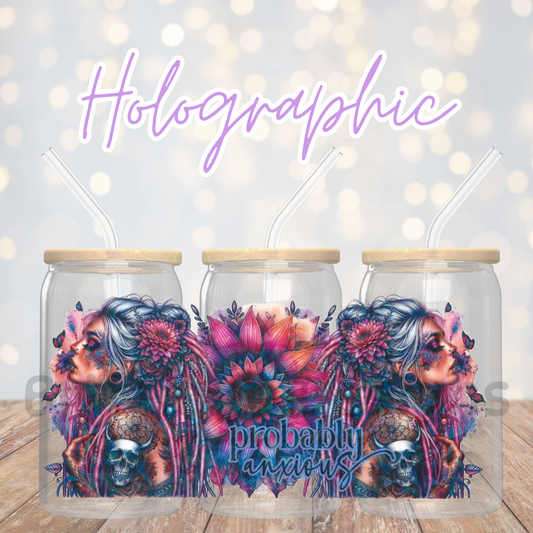16oz Holographic UV DTF Wrap #27