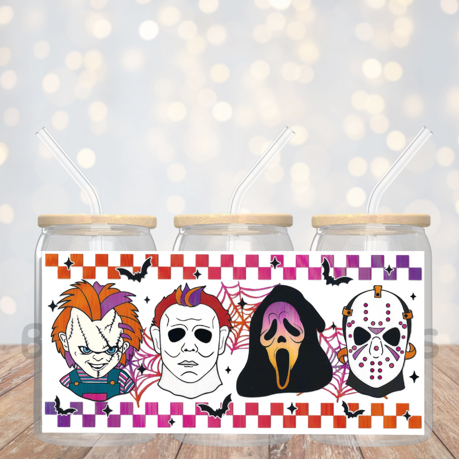 16oz Double Sided UV DTF Wrap #214 Halloween
