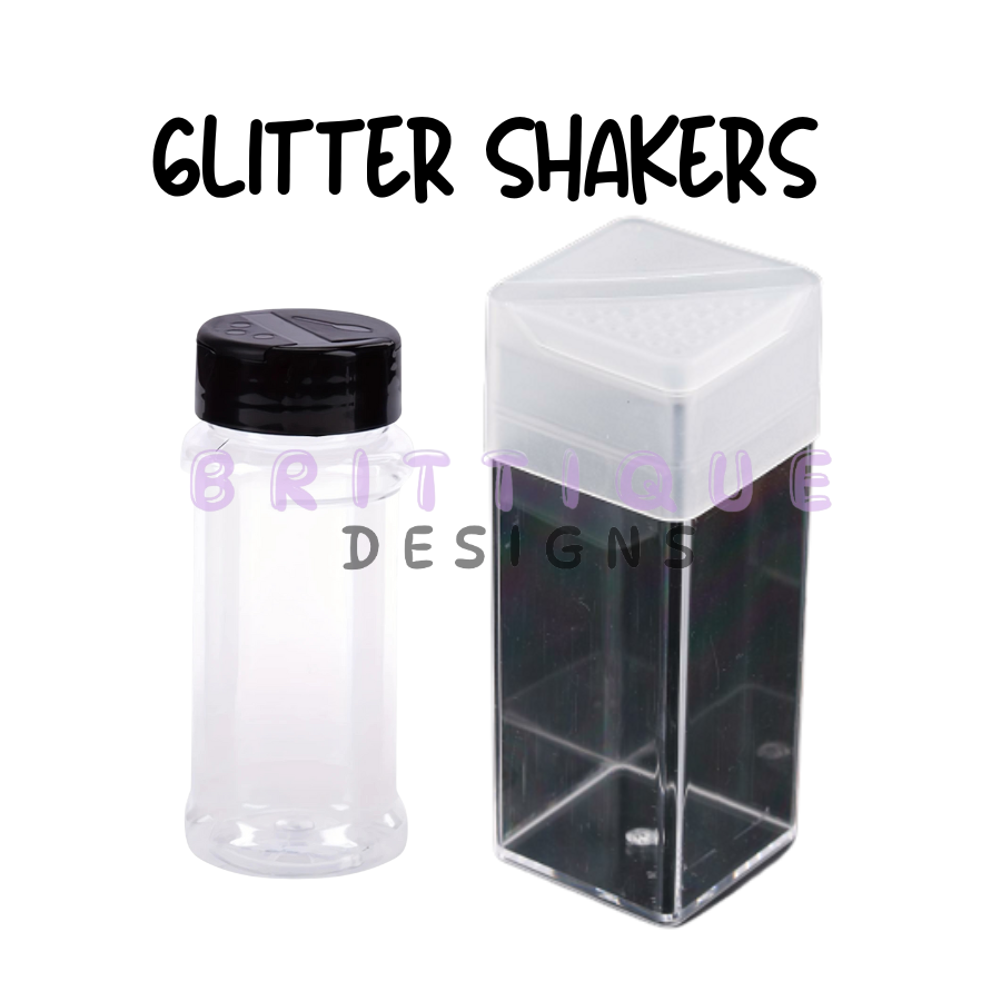 Glitter Shakers - Empty