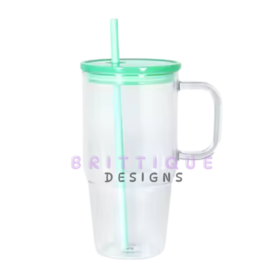 20oz Sublimation Glass Mug Blank