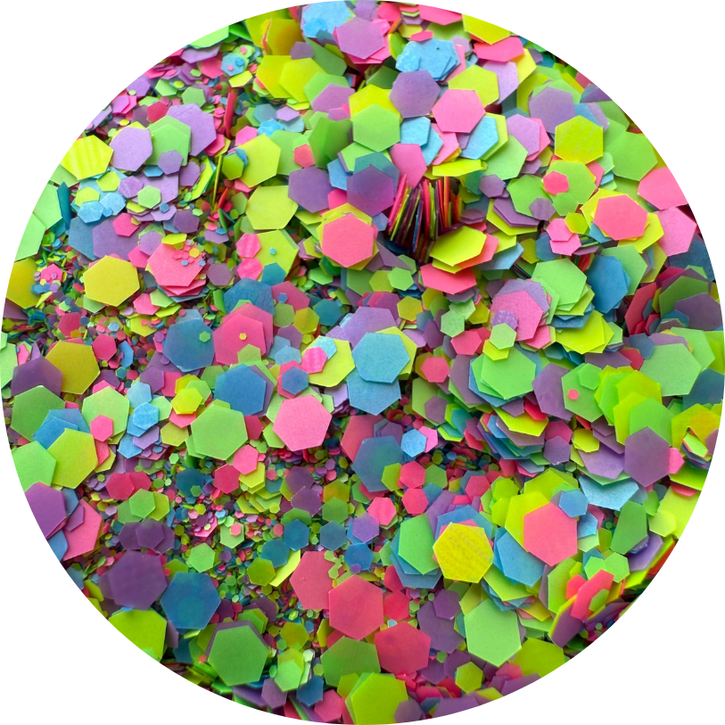 Party Pop | Chunky Glitter Mix | 50g Shaker
