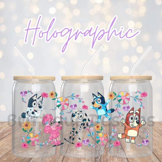 16oz Holographic UV DTF Wrap #32