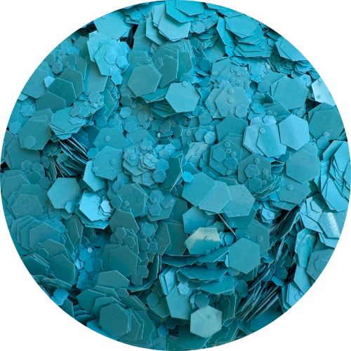 Baby Blue | Matte Chunky Glitter | 50g Shaker