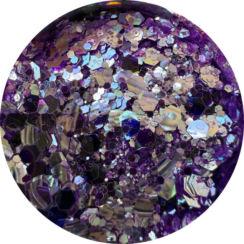 Enchanted Lilac | Diamond Chunky Glitter | 50g Shakers