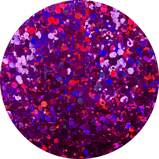 Wild Berry| Holographic | Chunky Glitter | 50g Shaker