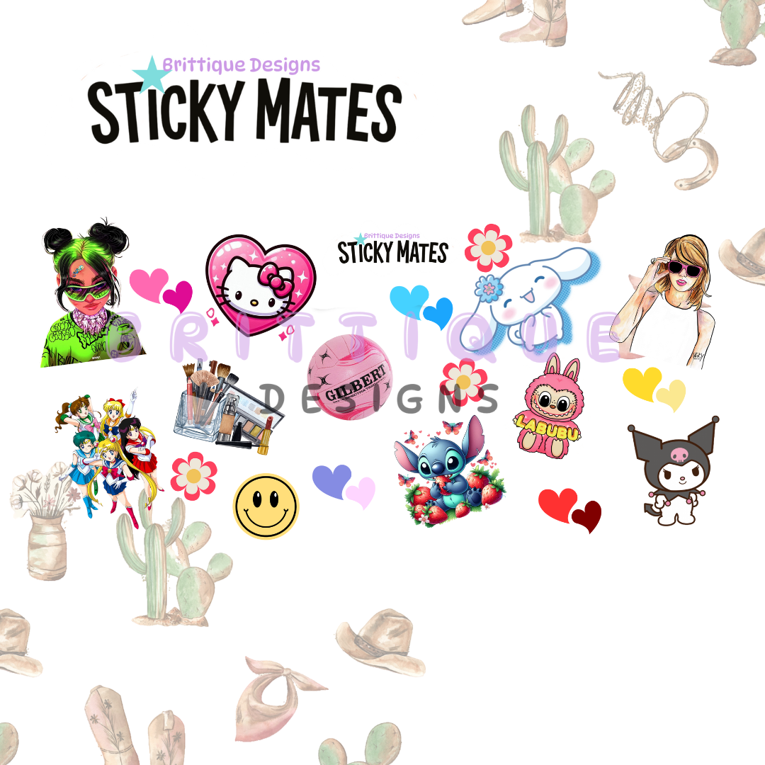 DIY 'Sticky Mates' Cup Kit