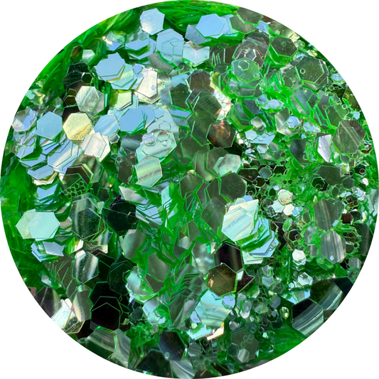 Mint Martini | Diamond Chunky Glitter | 50g Shaker