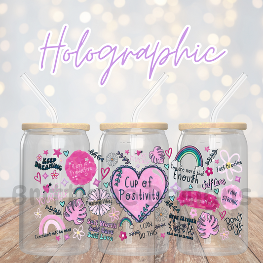 16oz Holographic UV DTF Wrap #3