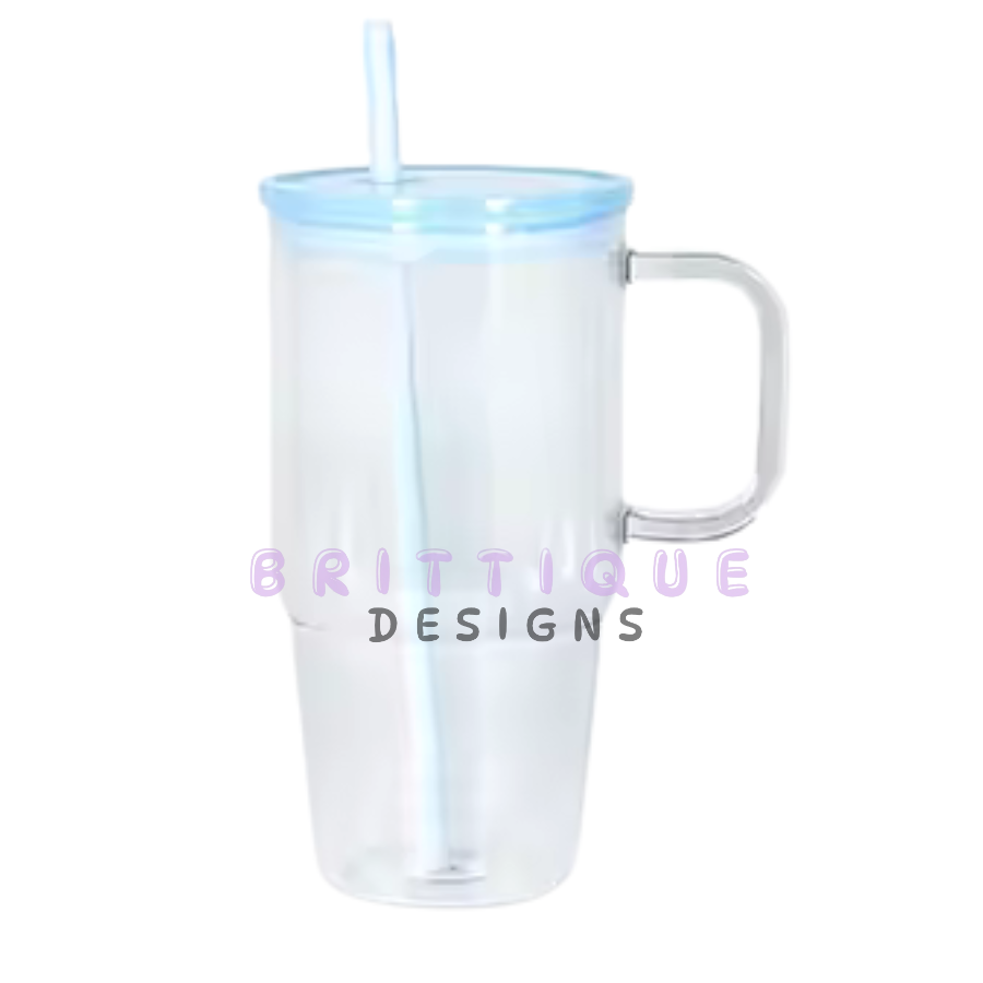 20oz Sublimation Glass Mug Blank