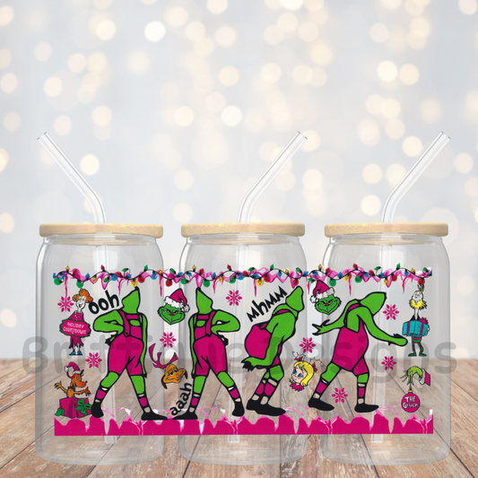 16oz Double Sided UV DTF Wrap #189 Christmas