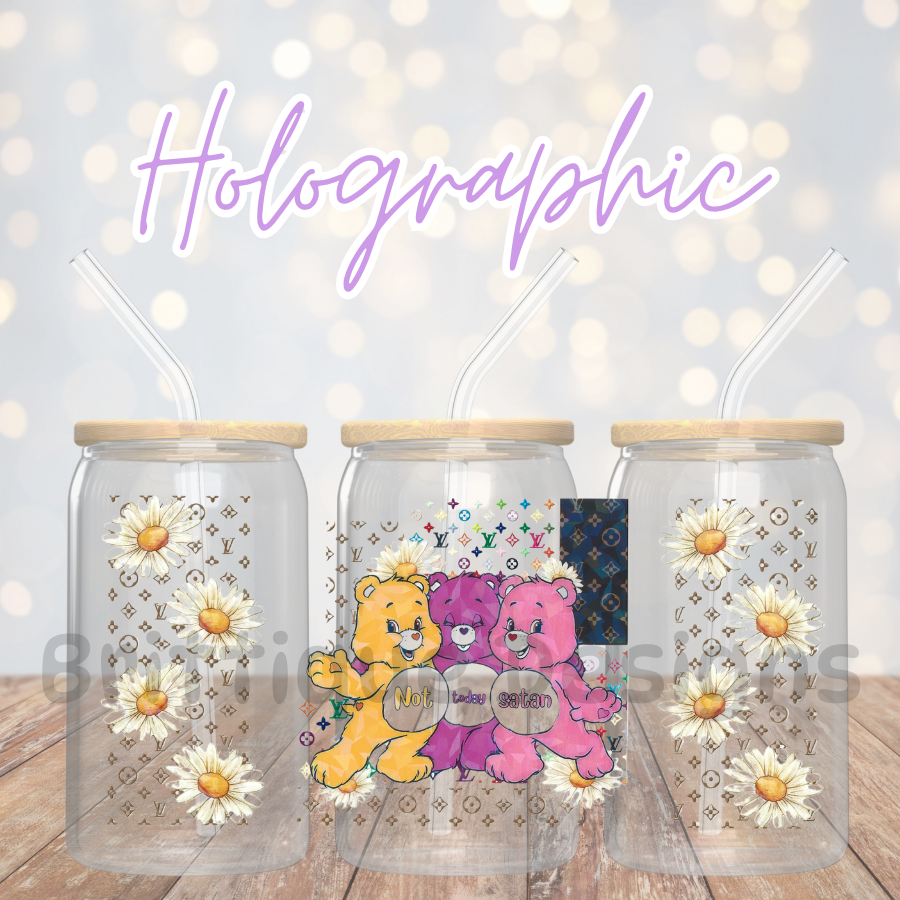 16oz Holographic UV DTF Wrap #17