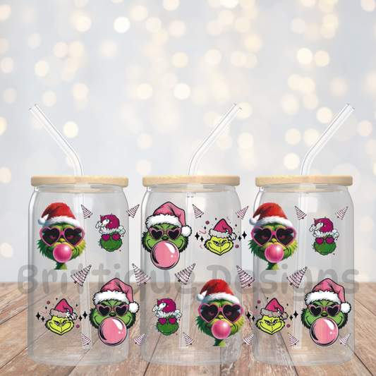 16oz Double Sided UV DTF Wrap #41 Christmas
