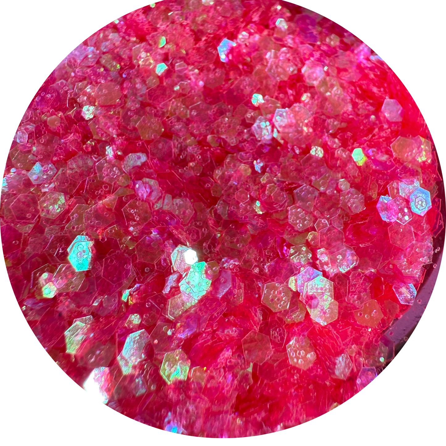 Carnation | Translucent Fluffy Glitter | 50g Shaker