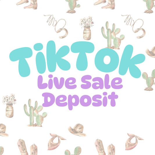 TikTok Live Sale Deposit