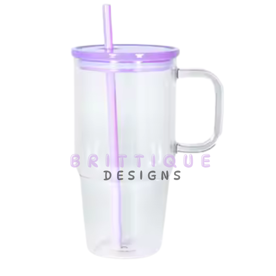20oz Sublimation Glass Mug Blank