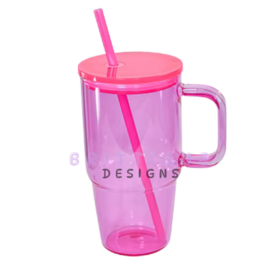 20oz Sublimation Glass Mug Blank