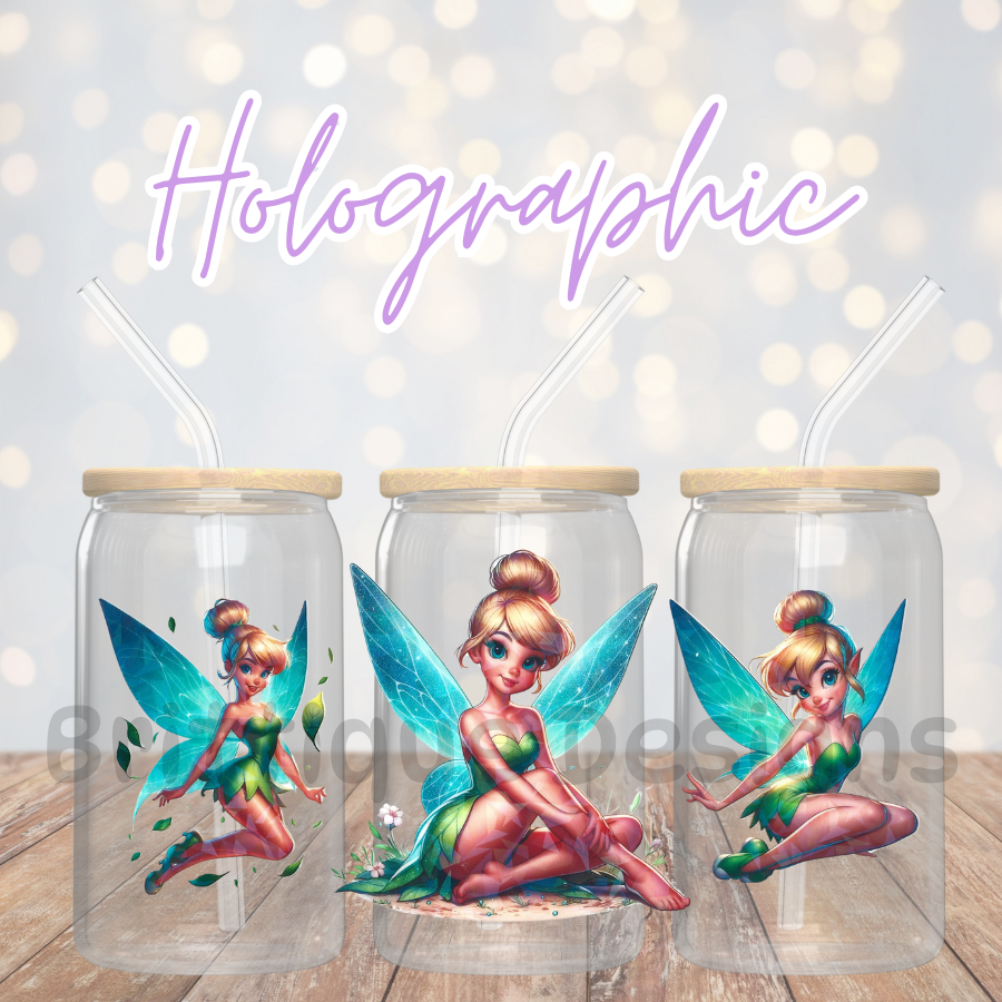 16oz Holographic UV DTF Wrap #38