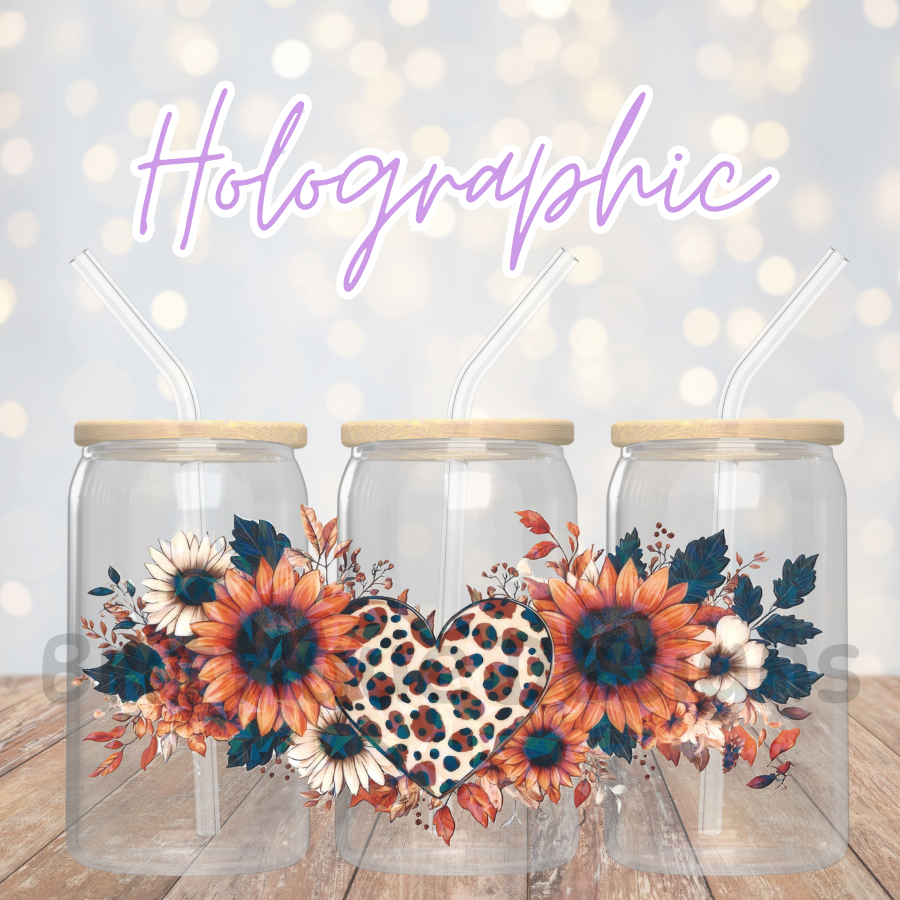 16oz Holographic UV DTF Wrap #43