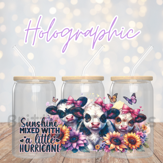 16oz Holographic UV DTF Wrap #12