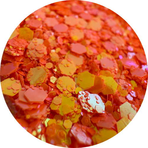 Tangelo Twist | Colour Shifting | Chunky Glitter | 50g Shaker
