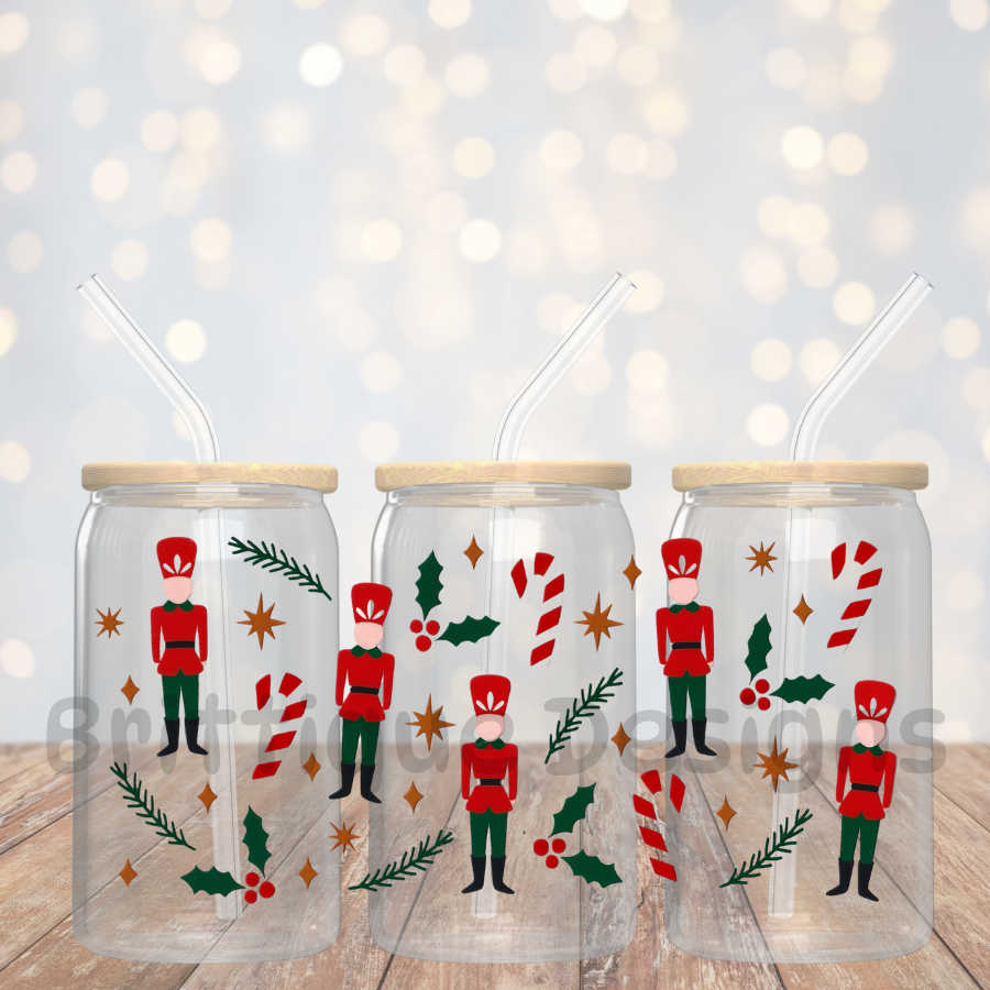 16oz Double Sided UV DTF Wrap #42 Christmas