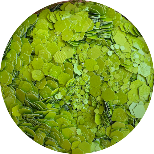 Lime Light | Matte Chunky Glitter | 50g Shaker