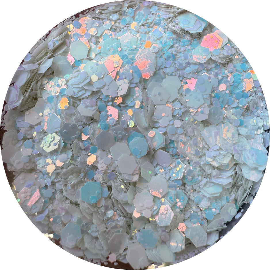 Blue Ice Lux | Colour Shifting | Chunky Glitter | 50g Shaker