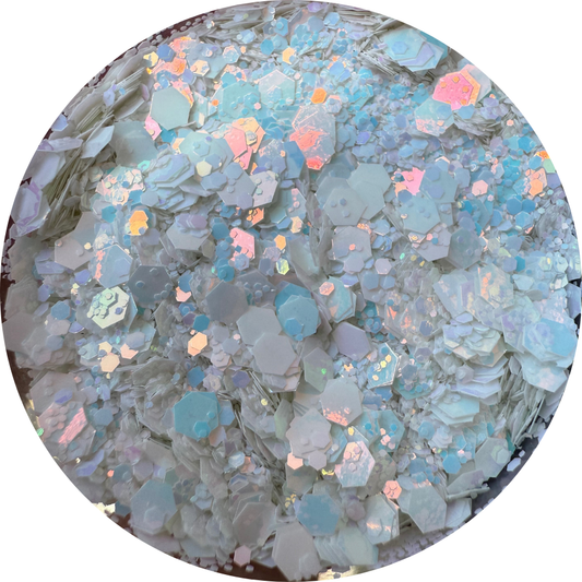 Blue Ice Lux | Colour Shifting | Chunky Glitter | 50g Shaker