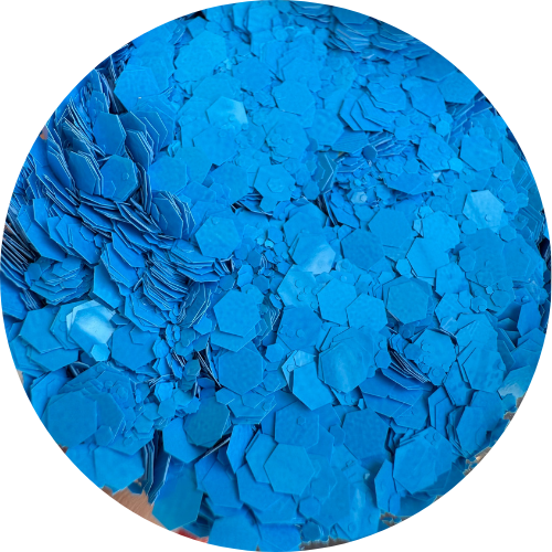 Cobalt Kiss | Matte Chunky Glitter | 50g Shaker