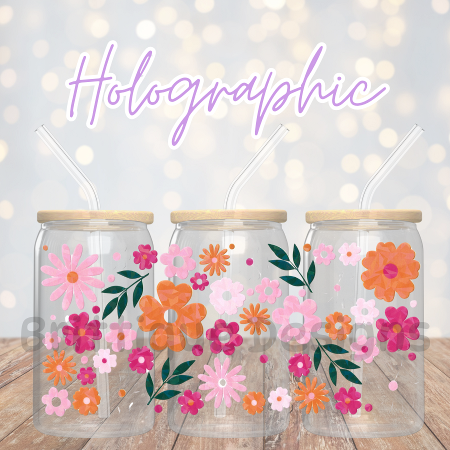 16oz Holographic UV DTF Wrap #6