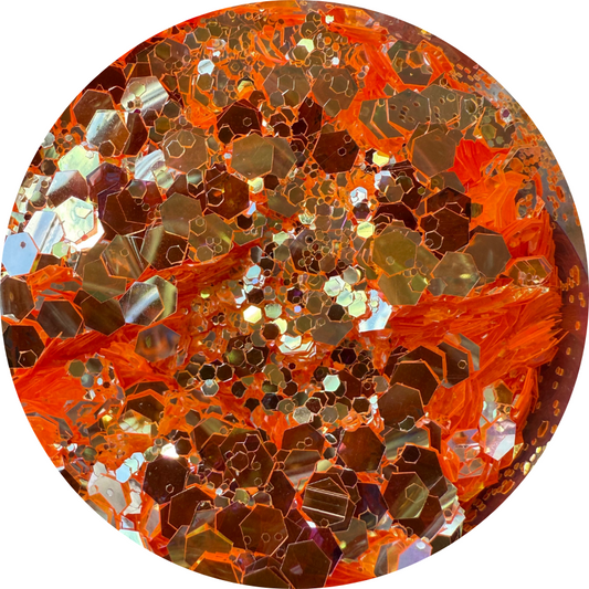 Sherbet Sparkle | Diamond Chunky Glitter | 50g Shaker
