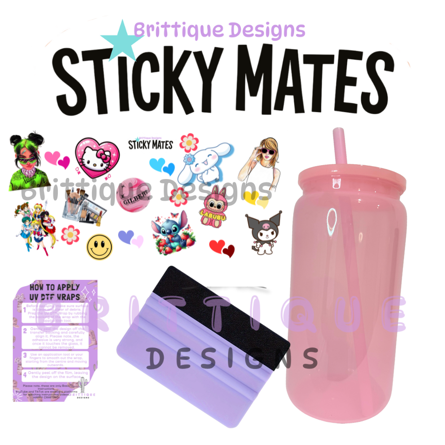DIY 'Sticky Mates' Cup Kit