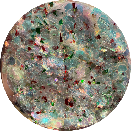 Holly Frost | Christmas| Chunky Glitter Mix | 50g Shaker