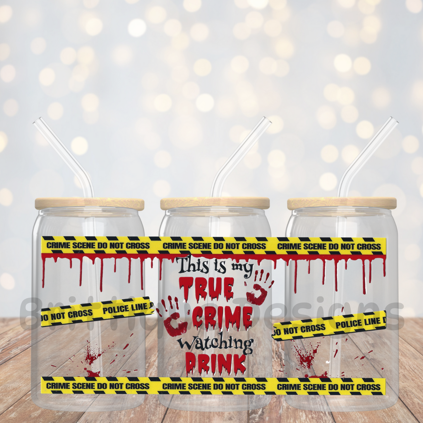 16oz Double Sided UV DTF Wrap #133
