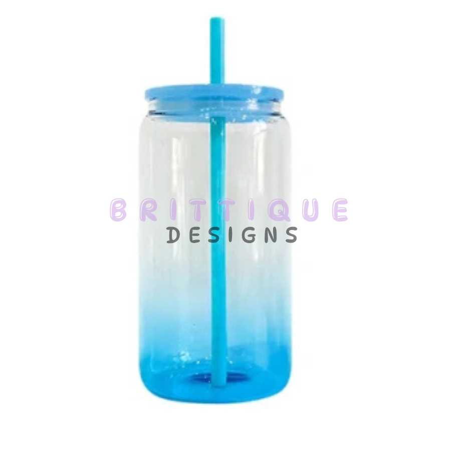 16oz Sublimation Ombre Jelly Glass Libbey | Blank