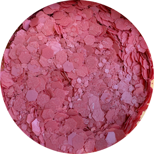 Pink Pixie Dust | Matte Chunky Glitter | 50g Shaker