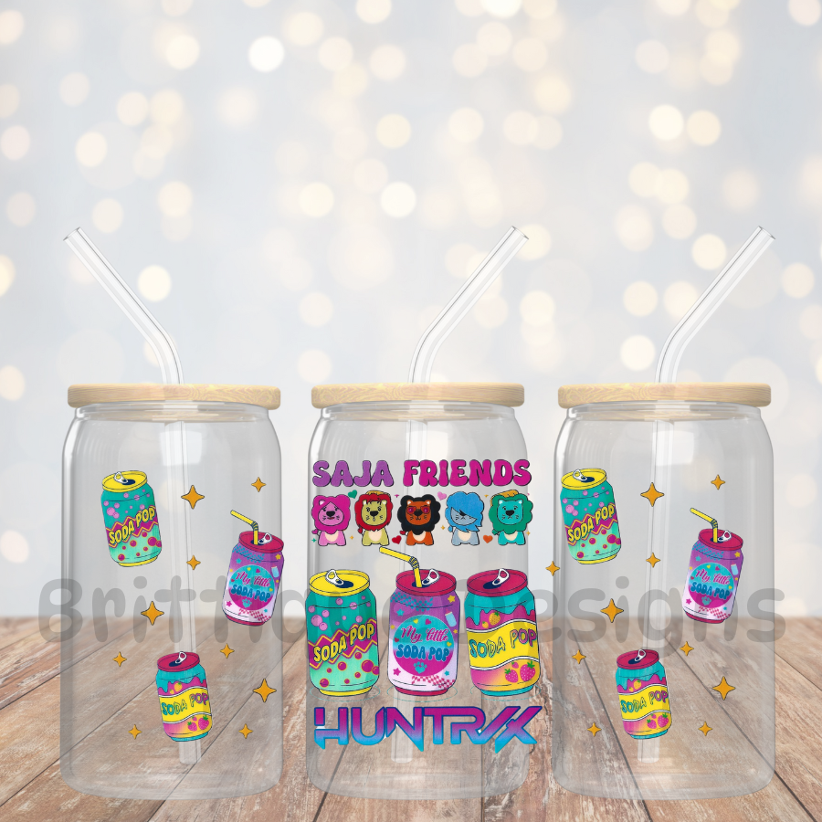 16oz Double Sided UV DTF Wrap | #369