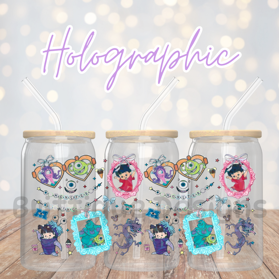 16oz Holographic UV DTF Wrap #26