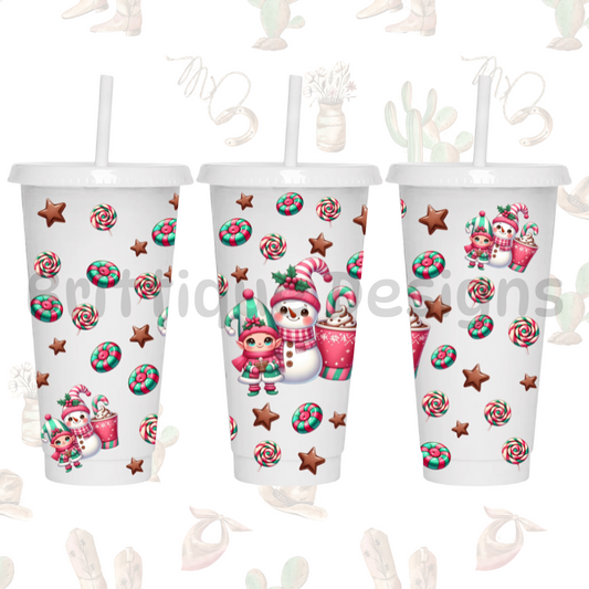 'Treat Yo Elf' Drink Decal